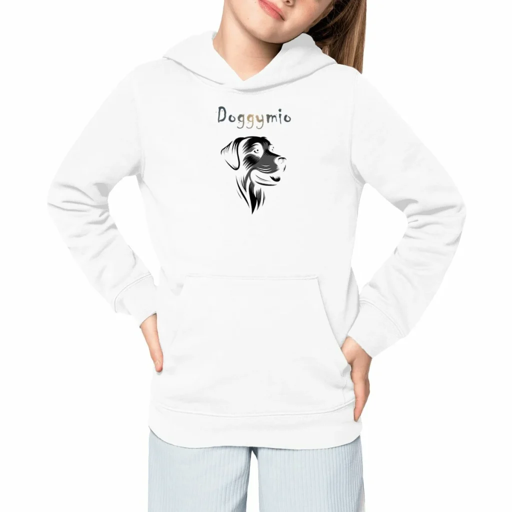 sweat capuche bio chien enfant